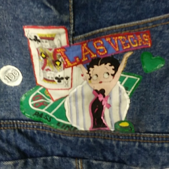 Betty Boop Denim Hobo Bag - Picture 2 of 4